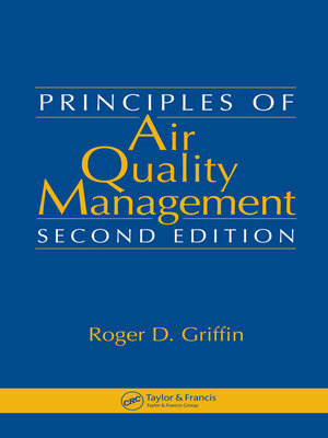 cover image of Principles of Air Quality Management